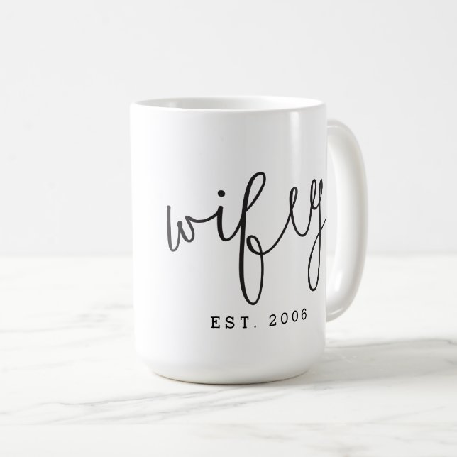 Wifey Couple Mug (Front Right)