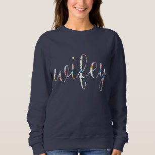personalized bride sweatshirt