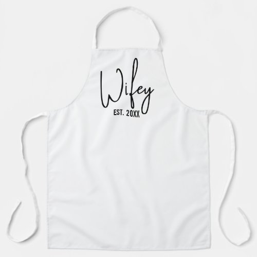Wifey  Hubby cooking aprons for couple
