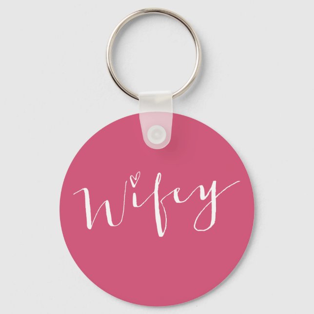 Wifey Keychain (Front)