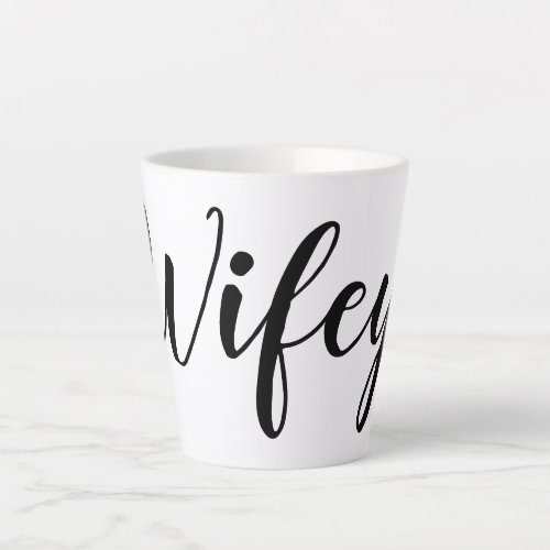 Wifey Latte Mug