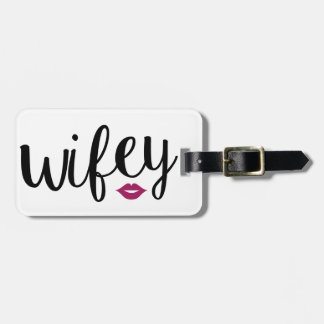 Wifey Luggage Tag