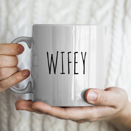 Wifey RAE DUNN inspired Coffee Mug