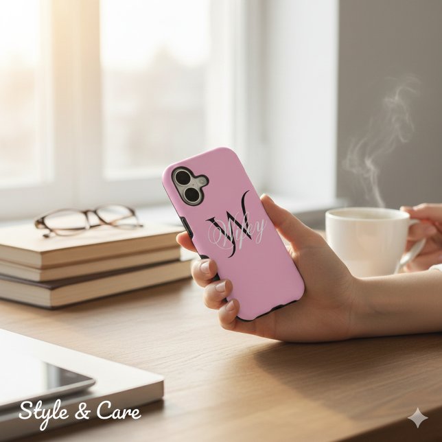 Wifey Stylish Personalized Monogram Case-Mate iPhone Case (Wifey Stylish Personalized Monogram Case-Mate iPhone Case)