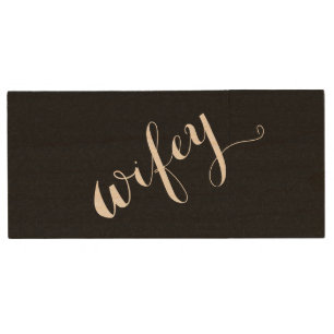 Wifey USB Wooden Flash Drive