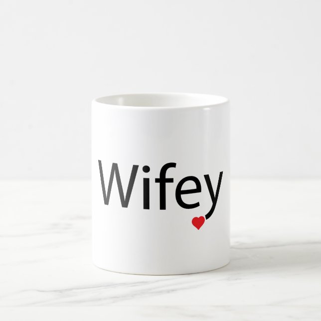 Wifey - White 11 oz Classic Mug (Center)