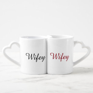 Wifey Wifey Two Brides Coffee Mug Set