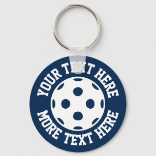Wiffle ball keychain gift for players and fans
