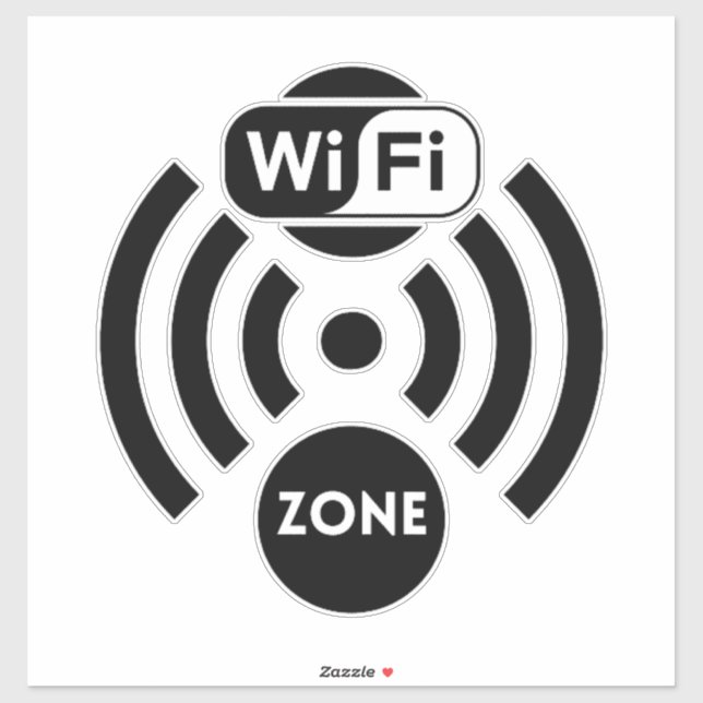  Wifi Business ,free wifi Sticker (Sheet)