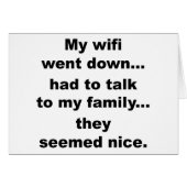 WIFI DOWN! (Front Horizontal)