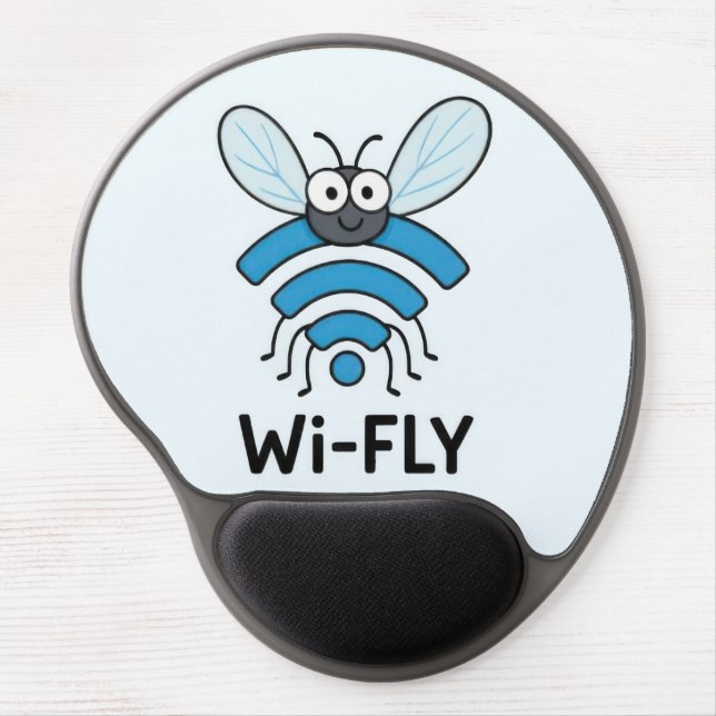 Wifi Internet Gel Mouse Pad (Front)