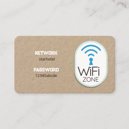 Wifi Internet Premium Business Card