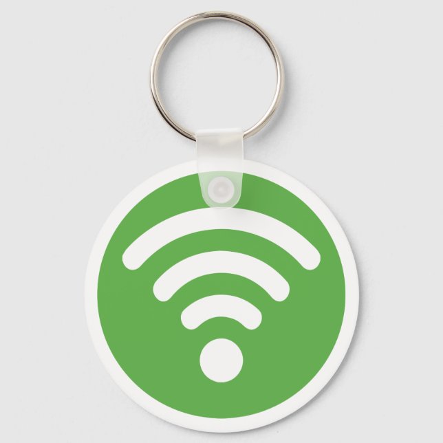 WiFi Logo Keychain (Front)