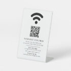 Wifi network passcode guest info custom QR code