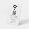 Wifi network passcode guest info custom QR code