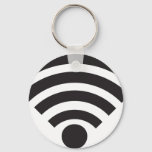 Wifi Network Symbol Keychain at Zazzle