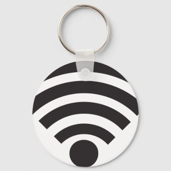 Wifi Network Symbol Keychain by Clip_arts at Zazzle