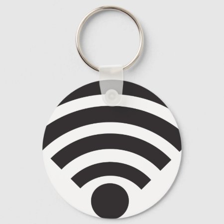 Wifi Network Symbol Keychain
