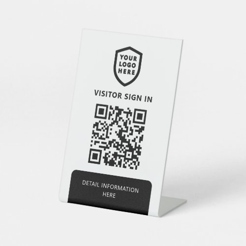 Wifi Network  White QR Code Scan To Sign In