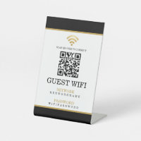Wifi Password and Network Personalized QR Code