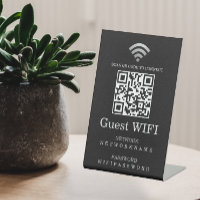 Wifi Password and Network Personalized QR Code