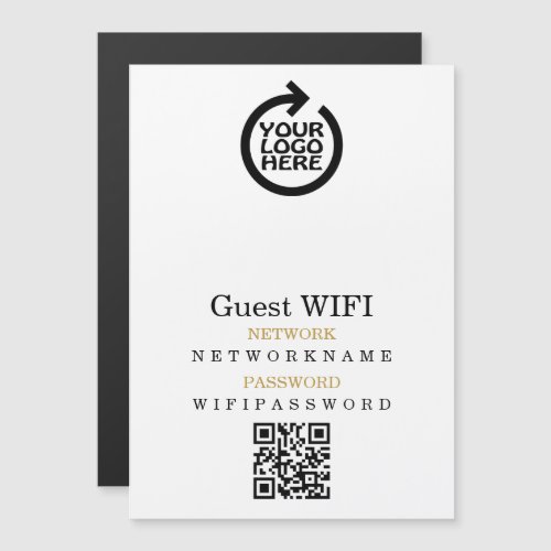 Wifi Password Logo Network Personalized QR Code