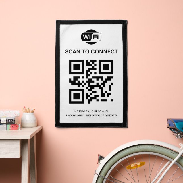 Wifi Password | QR Code Scan to Connect Pennant (Insitu 2)