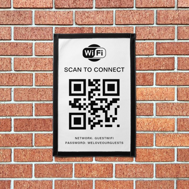 Wifi Password | QR Code Scan to Connect Pennant (Insitu 1)