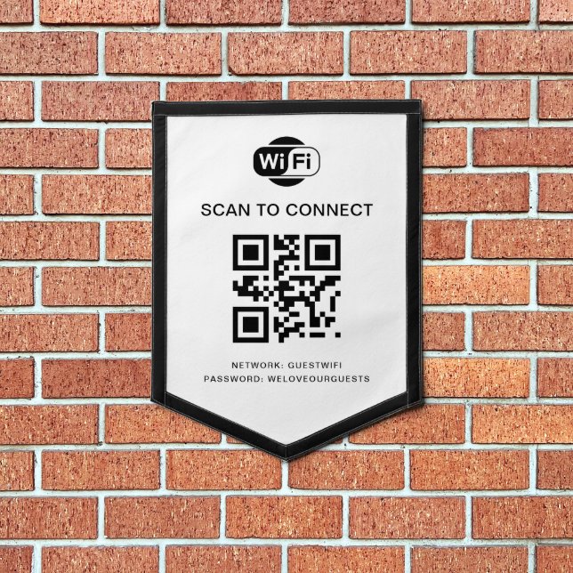 Wifi Password | QR Code Scan to Connect Pennant (Insitu 1)