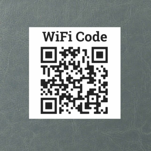 Wifi QR Code Sticker (Creator Uploaded)