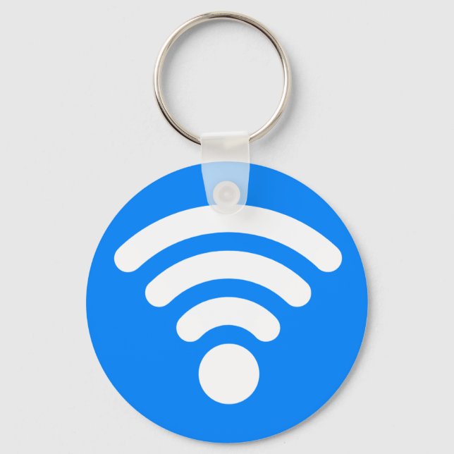 Wifi Symbol Keychain (Front)