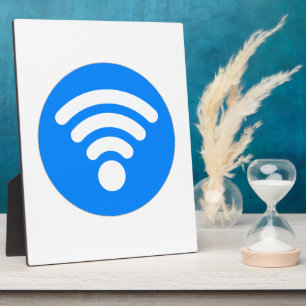 Wifi Symbol Plaque