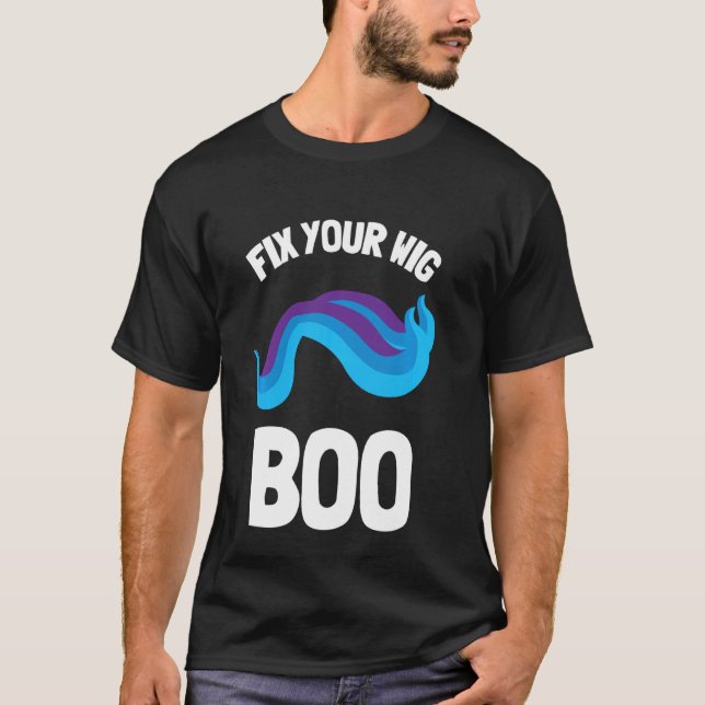 Wig Designer Artificial Hair Stylist And Wig Maker T-Shirt (Front)