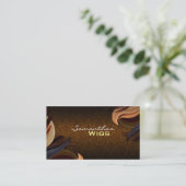 Wig Shop Business Cards (Standing Front)