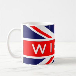 Wigan : British Flag Coffee Mug