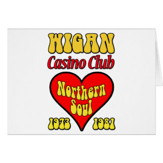 Wigan Casino Club Northern Soul Cards