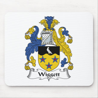 Wiggett Family Crest Mouse Pad