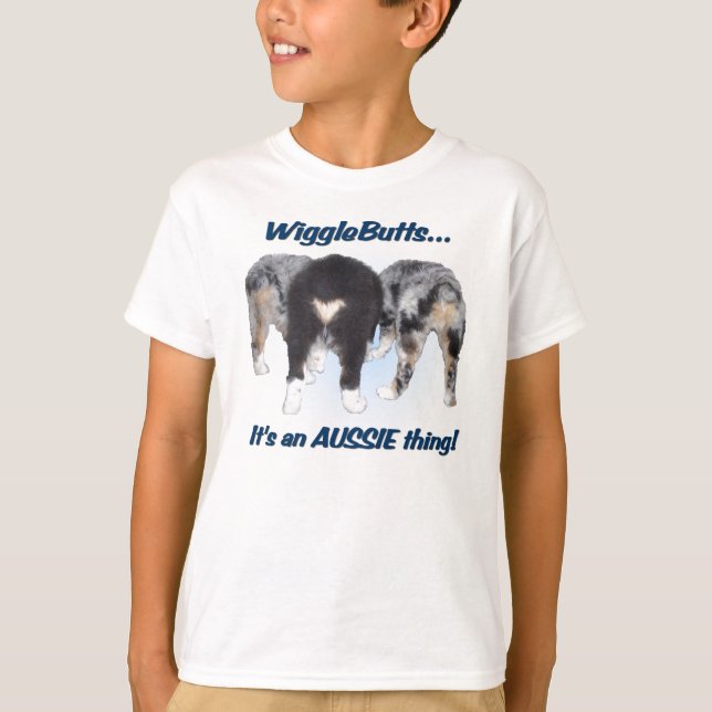 Wigglebutts Children's Sweatshirt T-Shirt (Front)