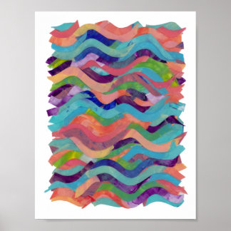Wiggles and Waves Poster