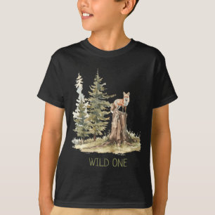 Wiild One Forest Woodland Fox Toddler  T-Shirt