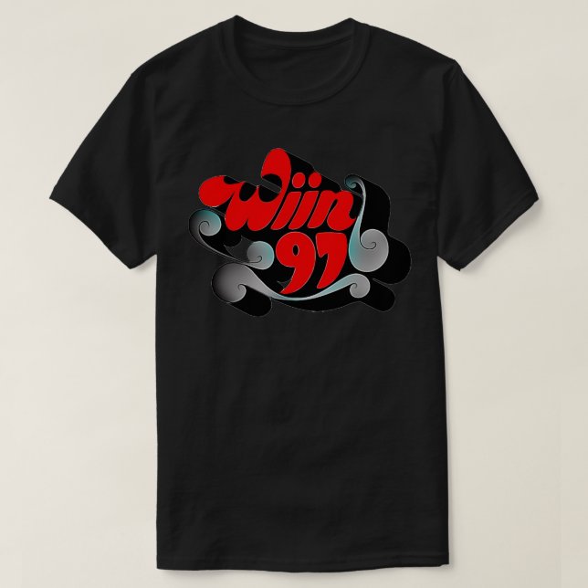 WIIN AM Atlanta Precursor to WKLS AM 1960s thru 19 T-Shirt (Design Front)