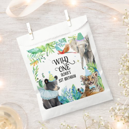 Wil Birthday Safari Animals Favor Bag