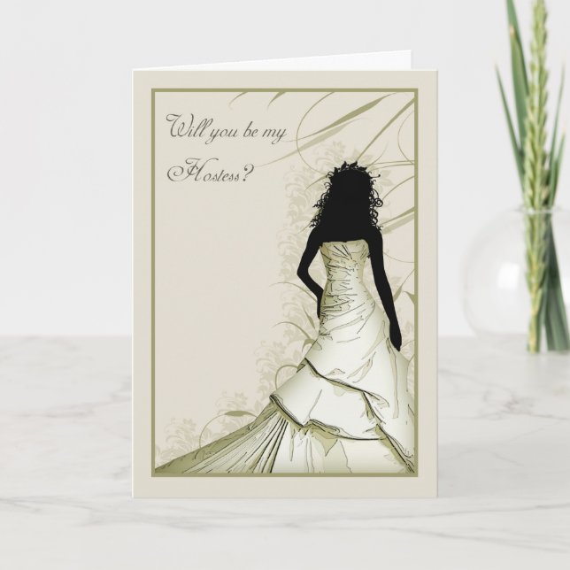 wil you be my Hostess cream blends Invitation (Front)