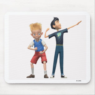 Wilber and Lewis Disney Mouse Pad