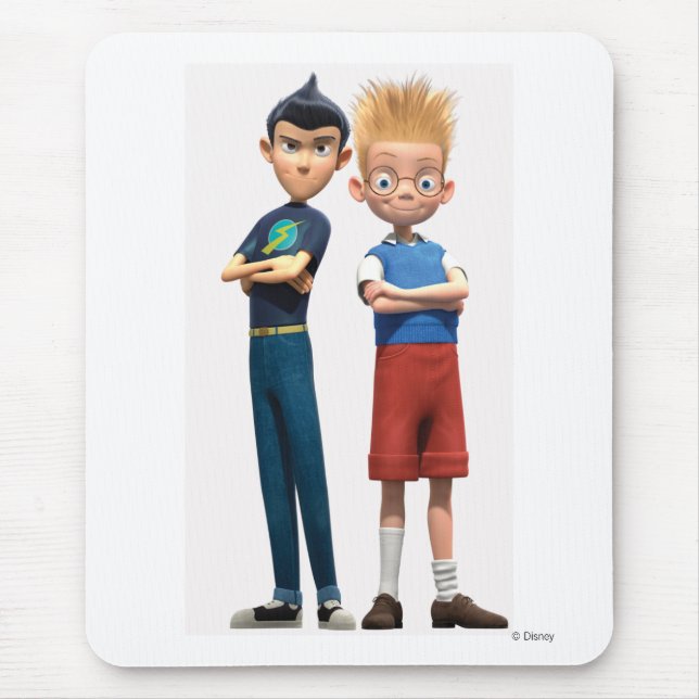 Wilbur and Lewis Disney Mouse Pad (Front)
