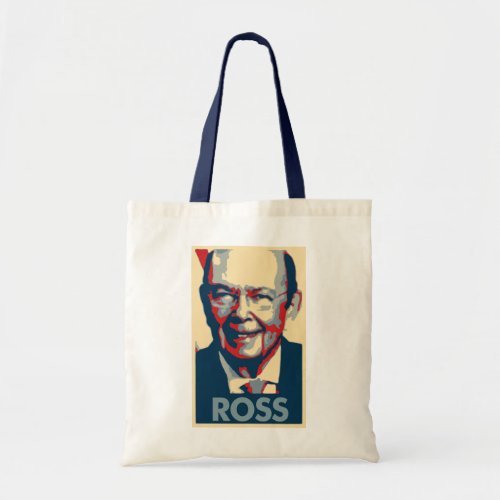 Wilbur Ross Poster Political Parody Tote Bag