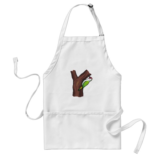 Wilbur Woodpecker Adult Apron (Front)