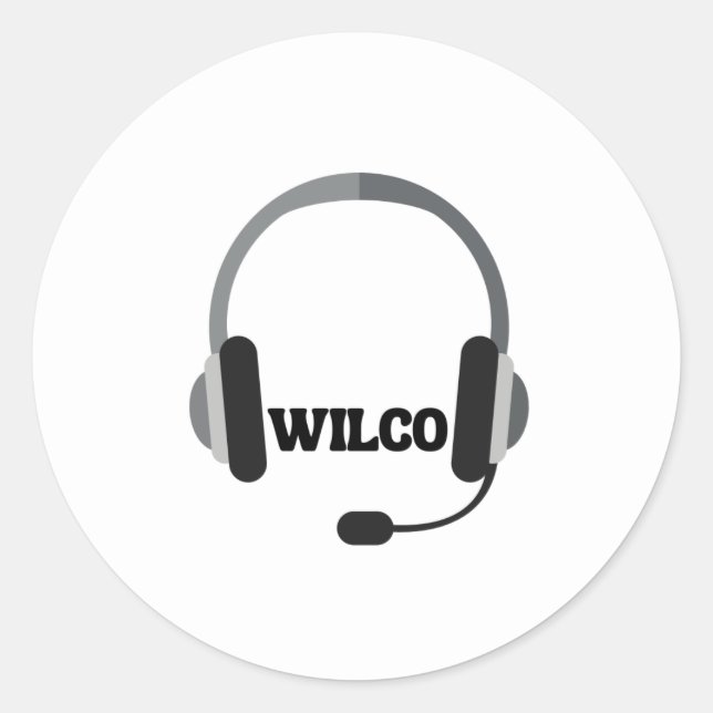 “Wilco” sticker (Front)