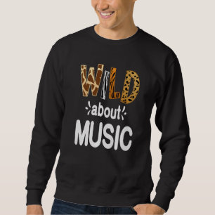 Wild About Banjo Banjo Player Sweatshirt