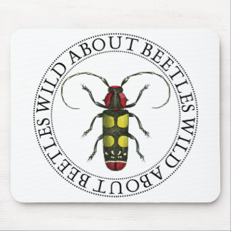 Wild About Beetles Mouse Pad
